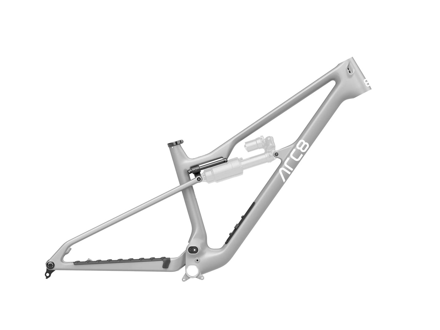 ARC8 Extra II Frameset - Silver Mist