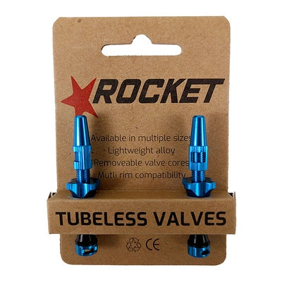 Tubeless Valves | Rocket | 48mm | 8 Colours