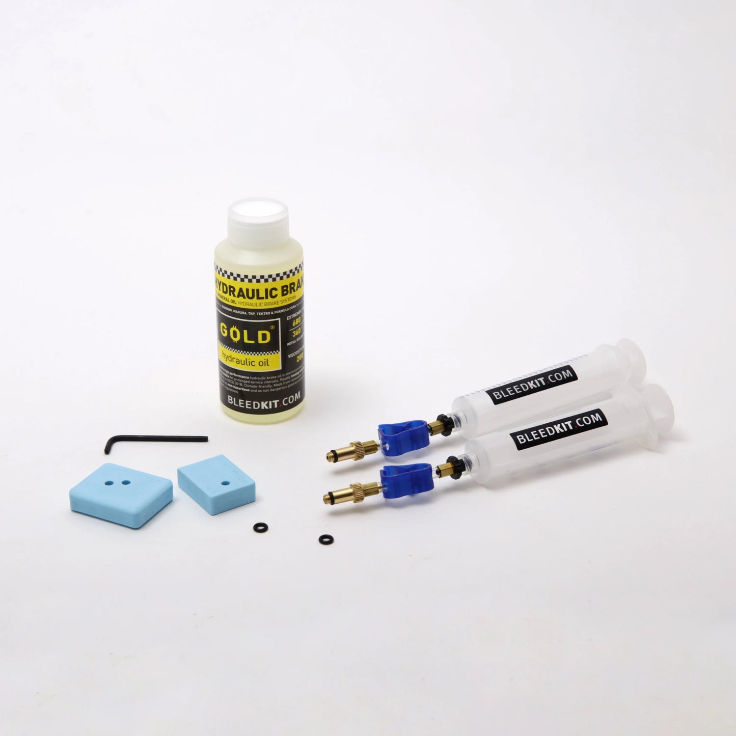 BLEEDKIT | FORMULA Cura Brake Bleed Kit | PREMIUM GOLD Flat Bar