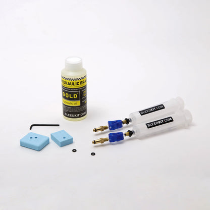BLEEDKIT | FORMULA Cura Brake Bleed Kit | PREMIUM GOLD Flat Bar