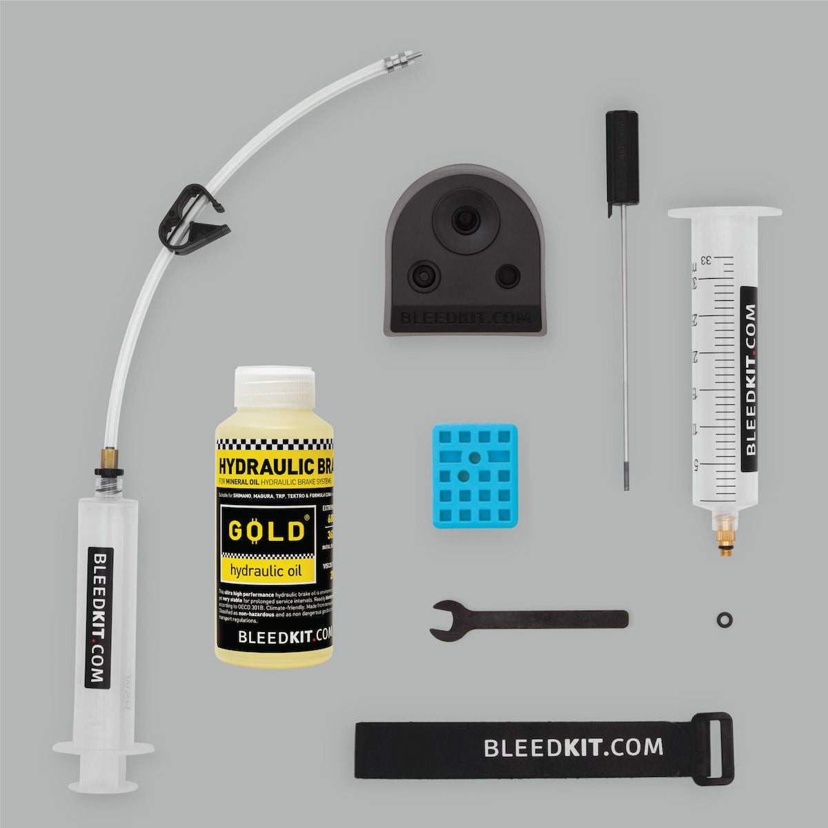 BLEEDKIT | SHIMANO Brake Bleed Kit | PREMIUM Flat Bar