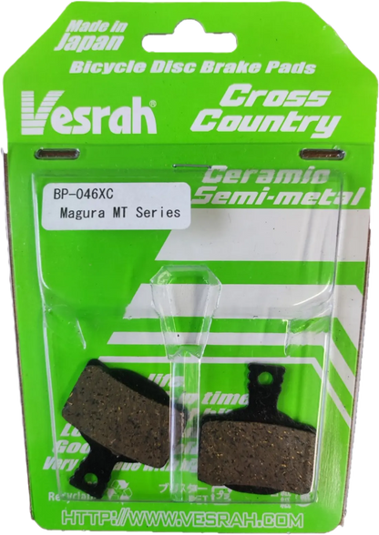 VESRA XC Ceramic Semi-metal Compound | Magura