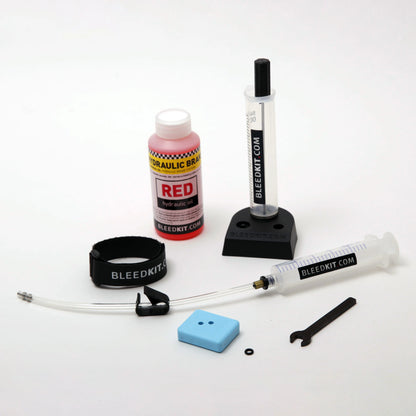 Bleedkit Shimano brake premium bleed kit with red mineral oil