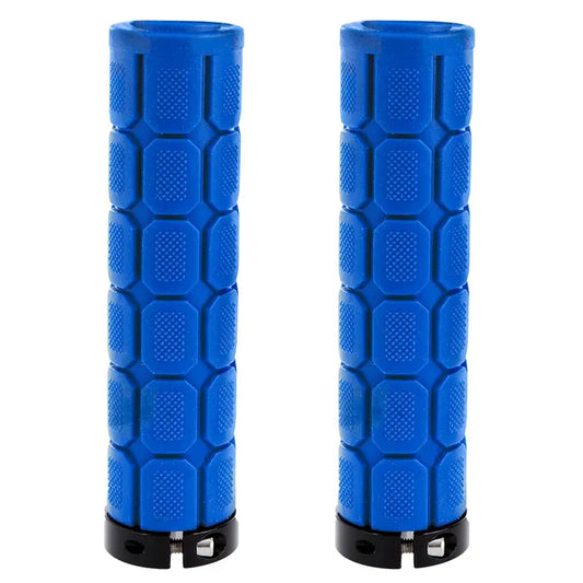 Grips - Lock-On | Waffle | 33mm Diameter | 130mm | 3 Colours