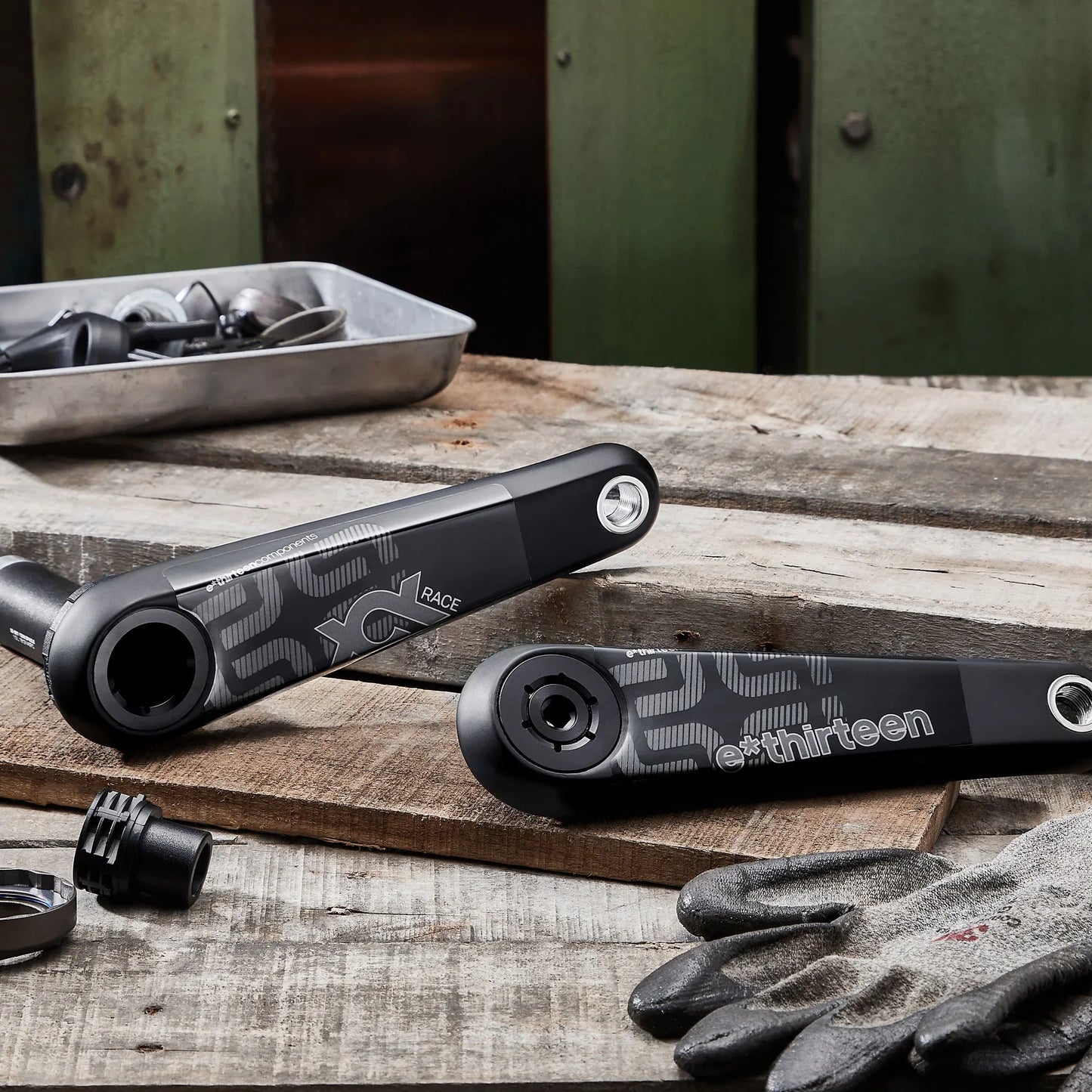 e*thirteen XCX Race Gravel Carbon Cranks