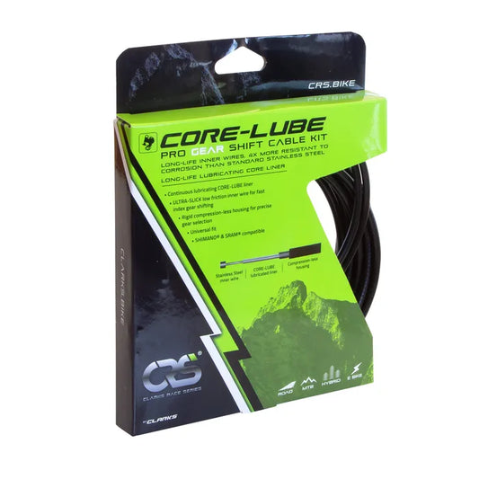 CLARKS - Premium Gear Shift Cable Kit | Front & Rear Cables