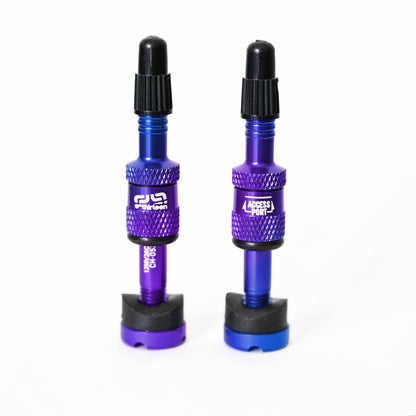 e*thirteen Qickfill Presta Tubeless Valves 23 - 31mm