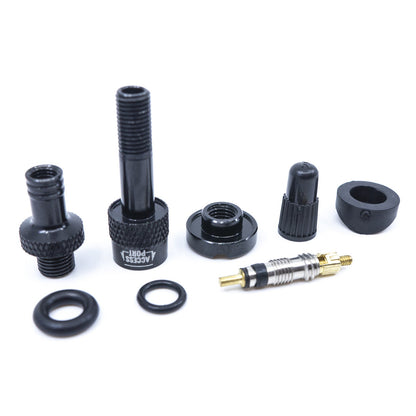 e*thirteen Qickfill Presta Tubeless Valves 23 - 31mm