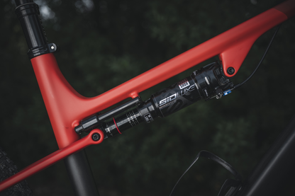 ARC8 Evolve FS Frameset with Fork | Red / Matt Carbon