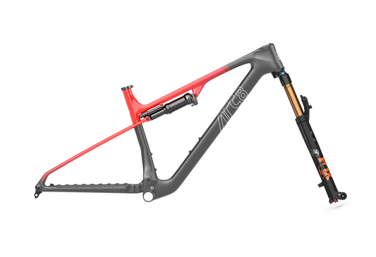 ARC8 Evolve FS Frameset with Fork | Red / Matt Carbon