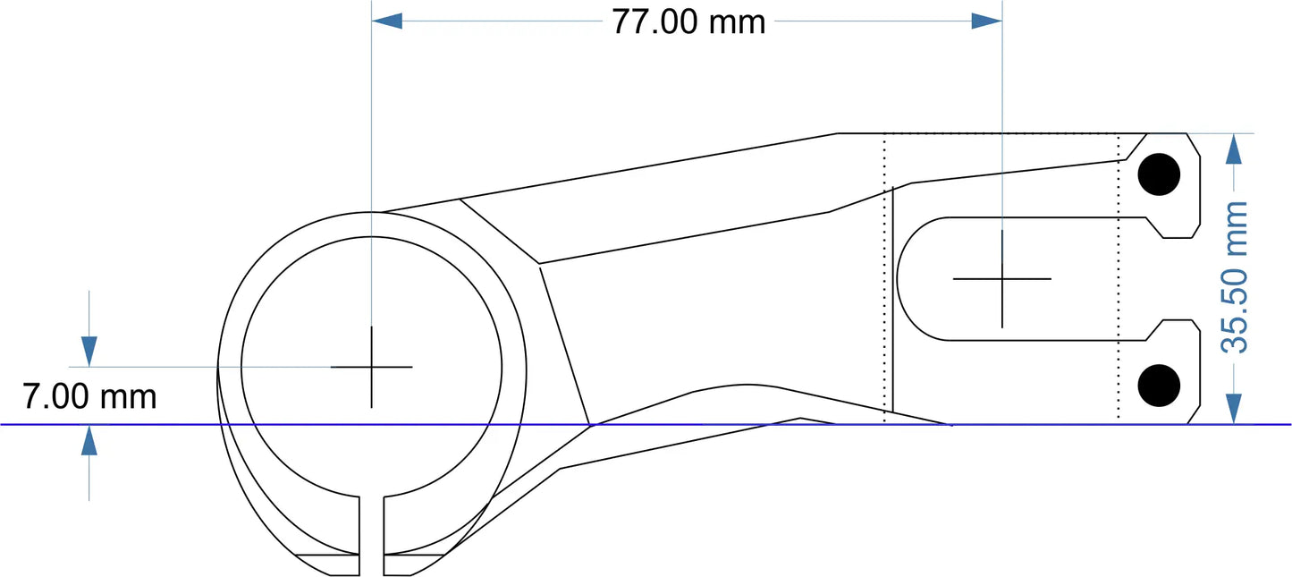 INTEND - STEM - Grace XC - Cross Country / Trail Stem