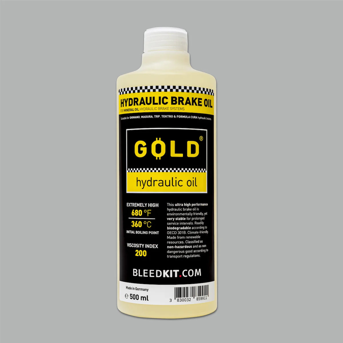 BLEEDKIT | GOLD |Mineral Hydraulic Brake Fluid