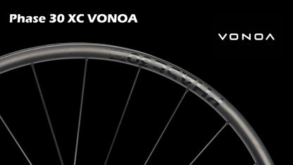 NEWMEN - PHASE 30 XC VONOA 29" Carbon Wheel | Rear | 6 Bolt | Boost