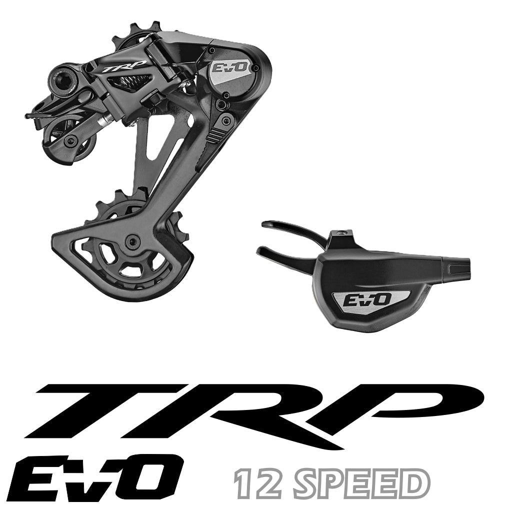TRP EVO - 12 Speed Shifter & Derailleur Upgrade | BLACK/GREY