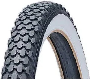 Tyre - 26 x 2.135 Black with White Walls. Cruiser