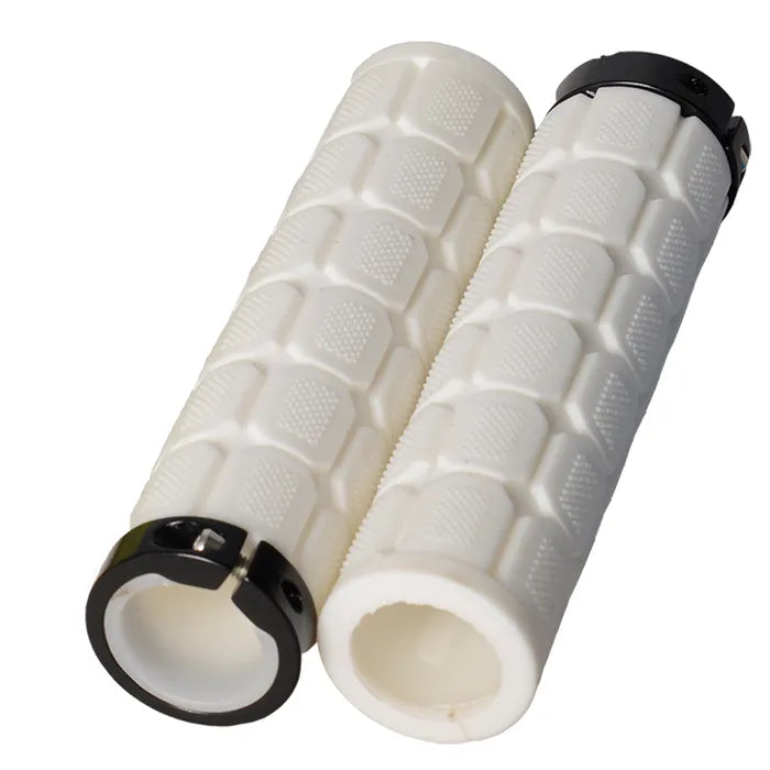 Grips - Lock-On | Waffle | 33mm Diameter | 130mm | 3 Colours