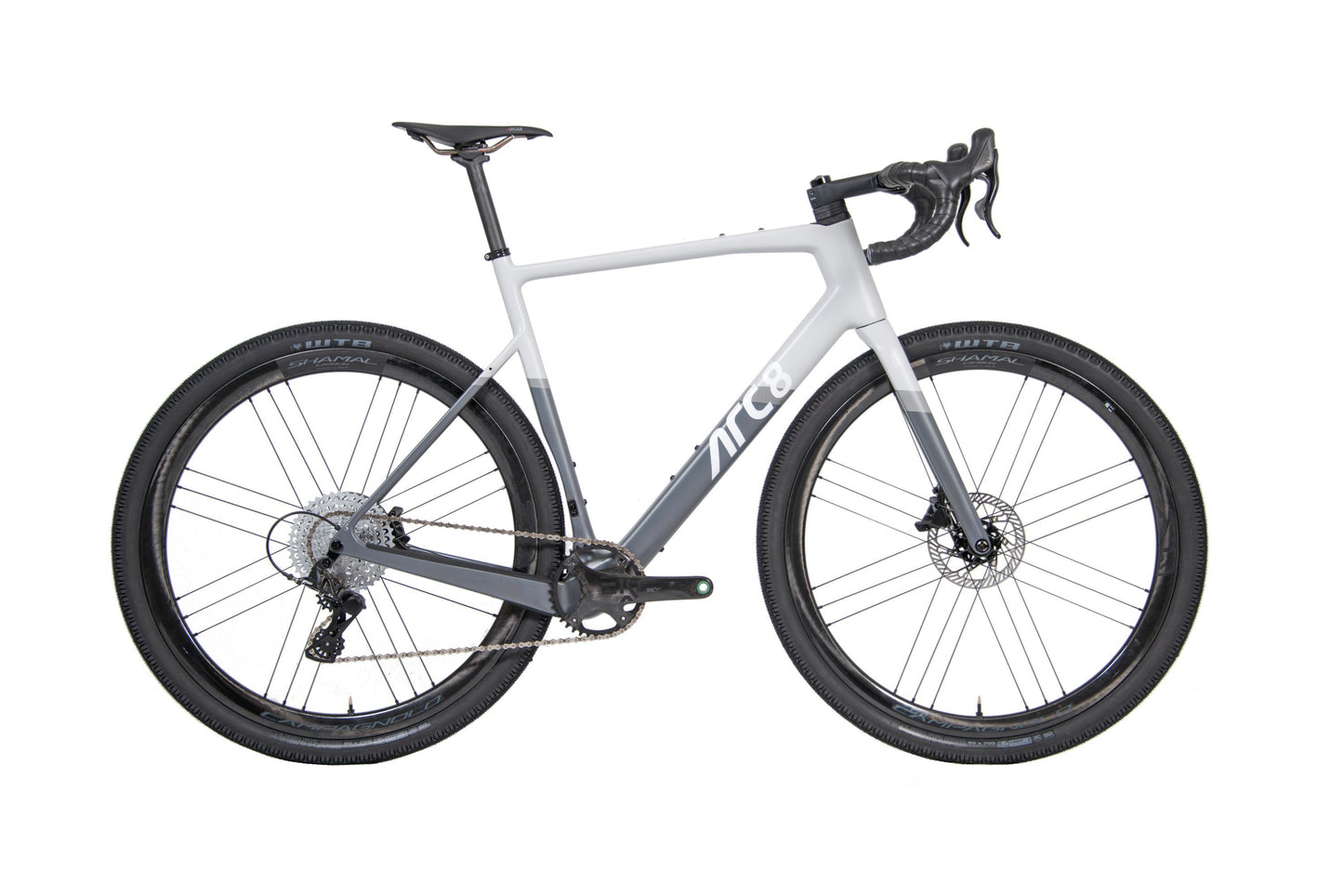 ARC8 Eero Gravel Frameset | Light Grey / Dark Grey