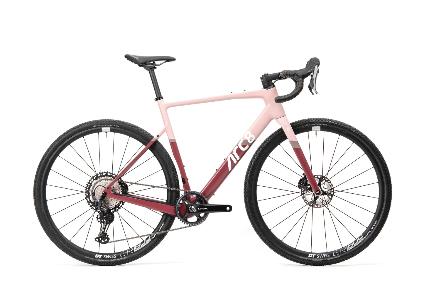 ARC8 Eero Gravel Frameset | Light Pink / Dark Pink