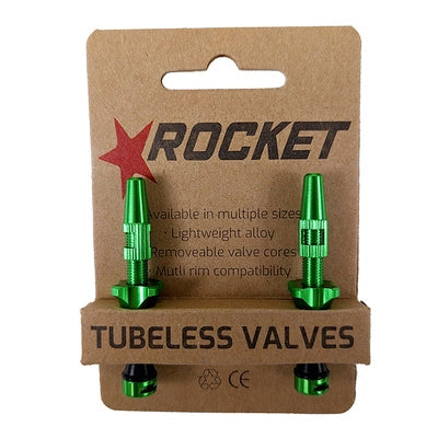 Tubeless Valves | Rocket | 48mm | 8 Colours