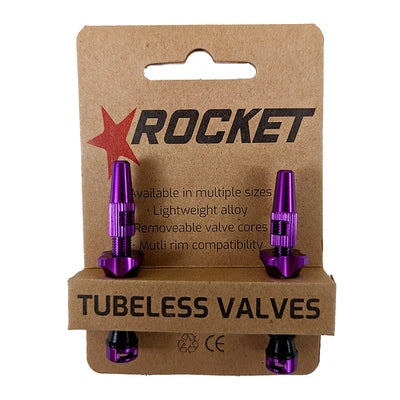 Tubeless Valves | Rocket | 48mm | 8 Colours