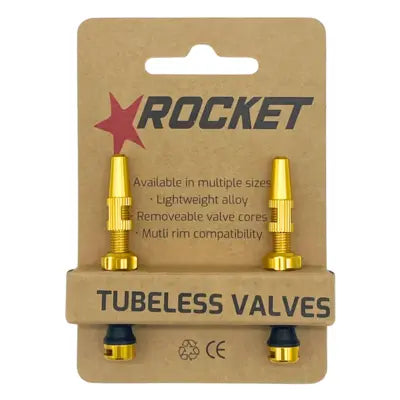 Tubeless Valves | Rocket | 48mm | 8 Colours